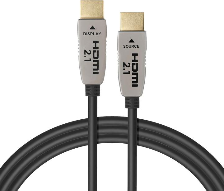 Produktbild Celexon UHD Optical Fibre HDMI 2.1 8K Active Kabel 15m, schwarz (15 m, HDMI)