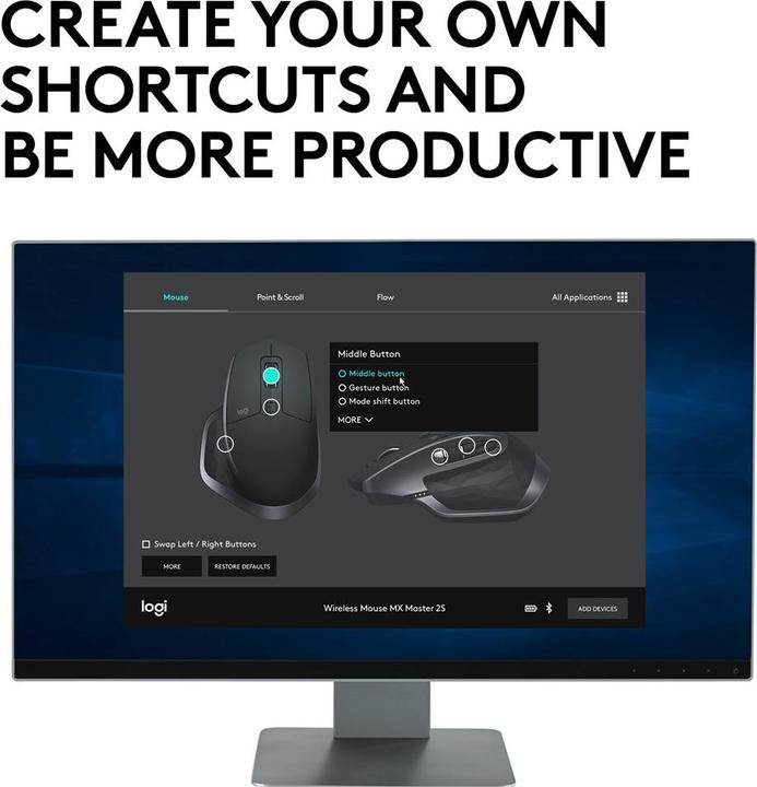 Produktbild Logitech MX Master 2S (Kabellos)