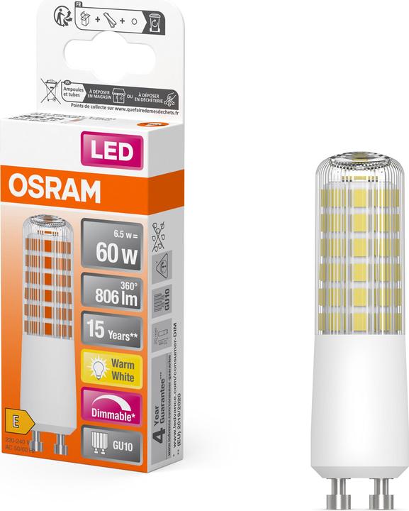 Actual product image Osram Special T Slim (GU10, 7 W, 806 lm, 6 x, E)