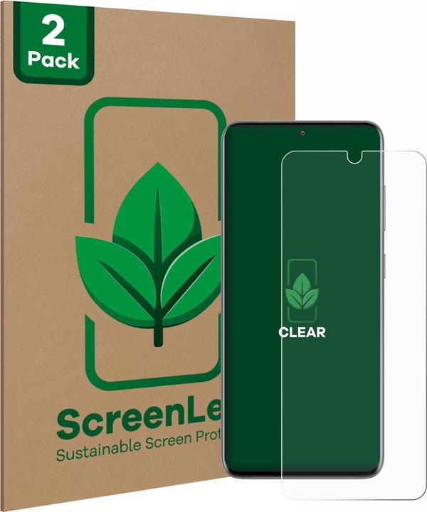 Image du produit ScreenLeaf Film de protection durable Protection d'écran Film clair transparent (2 pièce(s), Samsung Galaxy S20)