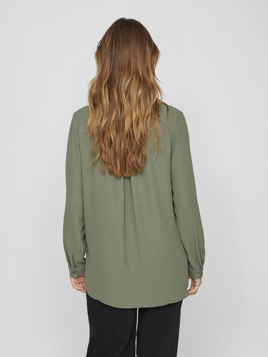 Produktbild Vila High Low geteilter Kragen Hemd (XL)