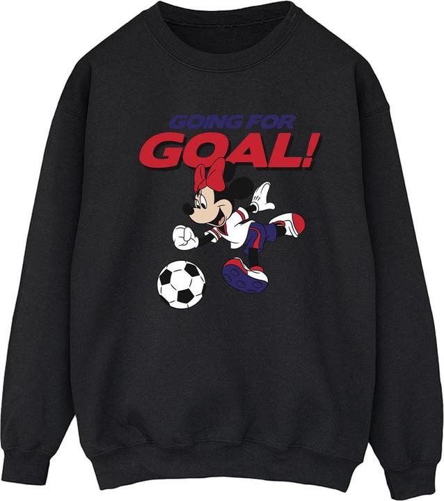 Disney Minnie Mouse Going For Goal Sweatshirt (M)
