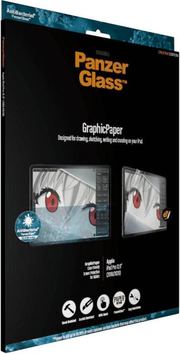 Immagine prodotto PanzerGlass Carta grafica (1 Pezzo/i, iPad Pro 12.9 2018 (3. Gen), iPad Pro 12.9 2020 (4. Gen), iPad Pro 12.9 2021 (5a generazione))