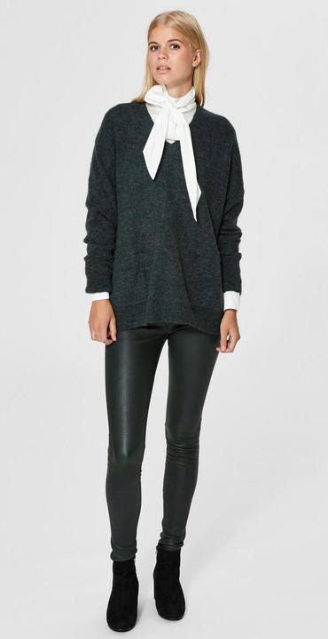 Actual product image Selected Femme leather trousers (40)
