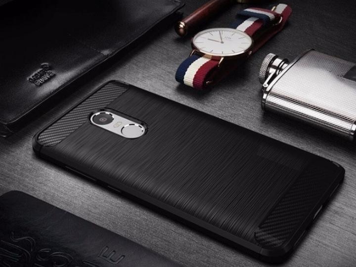 Produktbild Screenguard Xiaomi Redmi Note 3 Pro Hülle Carbon Brushed Soft TPU (Xiaomi Redmi Note 3 Pro)