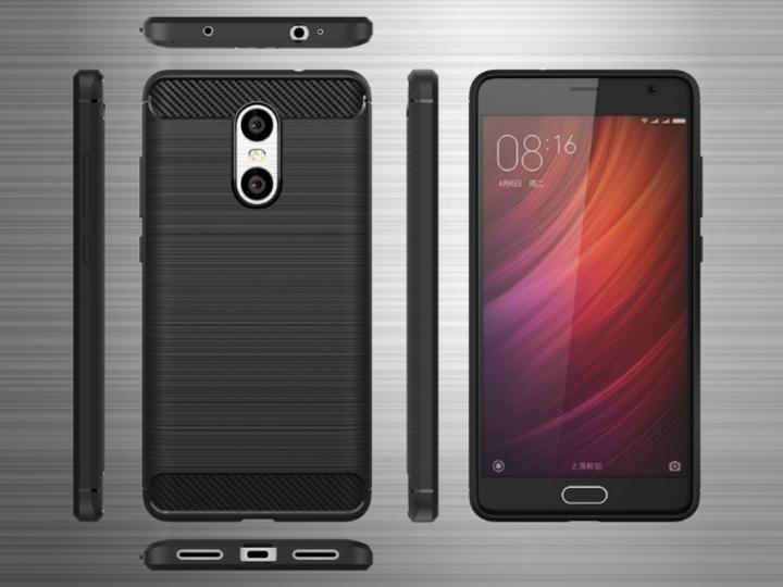 Produktbild Screenguard Xiaomi Redmi Note 3 Pro Hülle Carbon Brushed Soft TPU (Xiaomi Redmi Note 3 Pro)