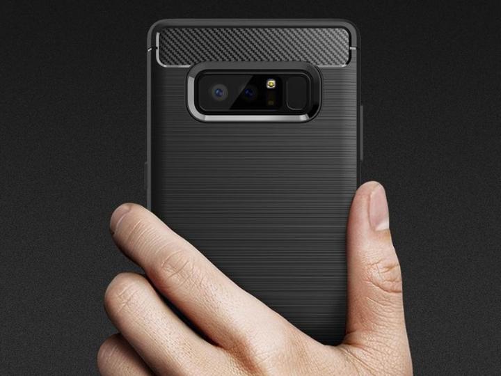 Immagine prodotto Screenguard Samsung Galaxy Note8 Cover Carbon Brushed Soft TPU (Samsung Galaxy Note 8)