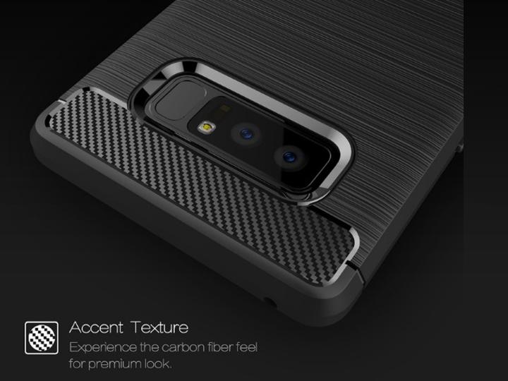 Immagine prodotto Screenguard Samsung Galaxy Note8 Cover Carbon Brushed Soft TPU (Samsung Galaxy Note 8)