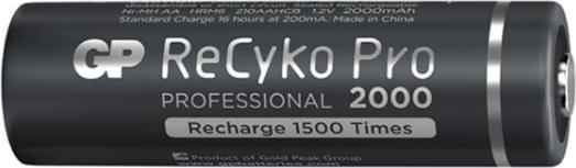 Produktbild GP Batteries ReCyko Pro AA (HR6) (4 Stk., AA, 2000 mAh)