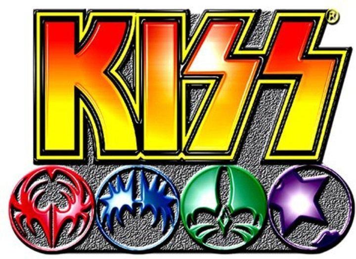 KISS Logo und Symbole Abzeichen Metall