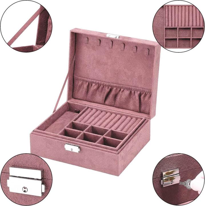 Produktbild Intirilife Schmuckschatulle in Rosa