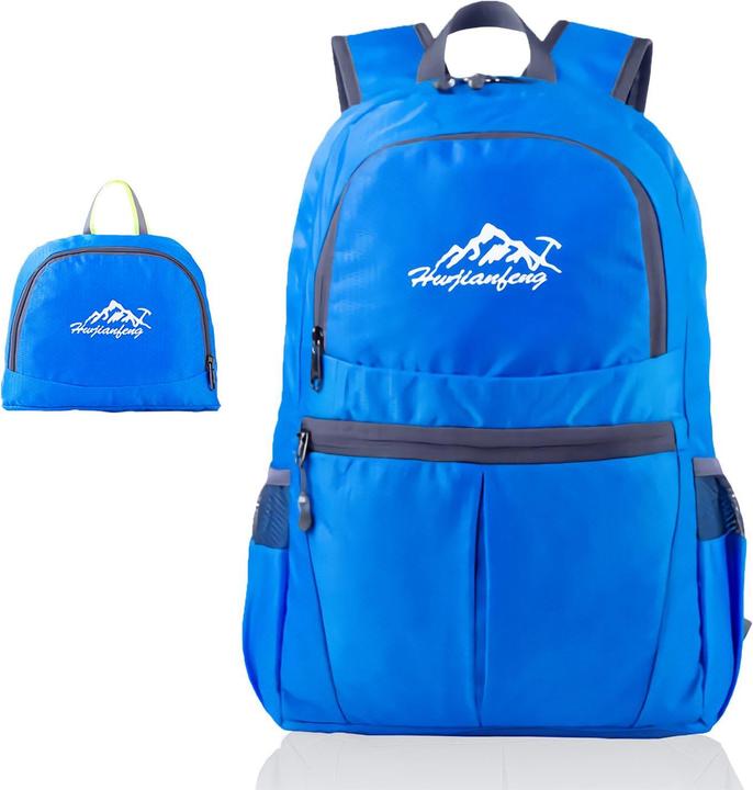 Intirilife Faltbarer Rucksack in Azurblau (36 l)