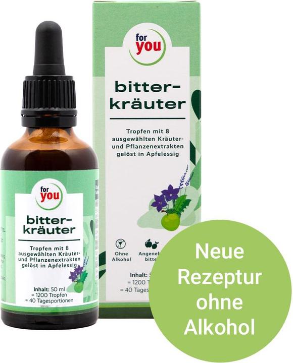 For You bitterkräuter tropfen (1 Stück, Tropfen)