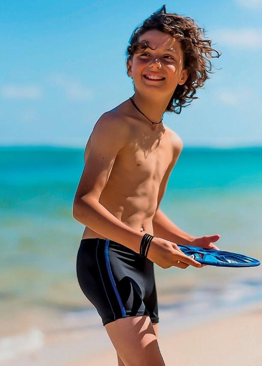 Image du produit Fashy maillot de bain pour garçons, BASIC 24008, noir, 128cm (128)