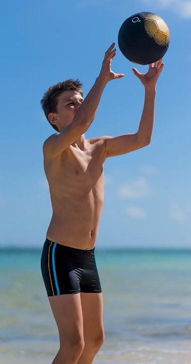 Actual product image Fashy Knaben Badehose gestreift (152)