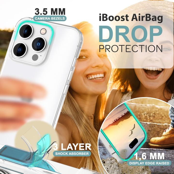 Produktbild Nalia Matte Klare Harte Hülle (Apple iPhone 16 Pro Max)