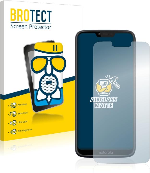 Produktbild BROTECT AirGlass Panzerglasfolie Matt (1 Stück, Motorola Moto G7 Power)