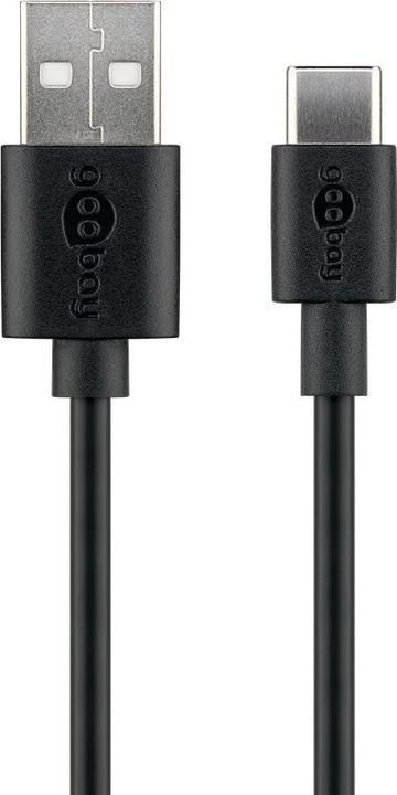 Goobay USB-A to USB-C cable (1 m, USB 2.0)