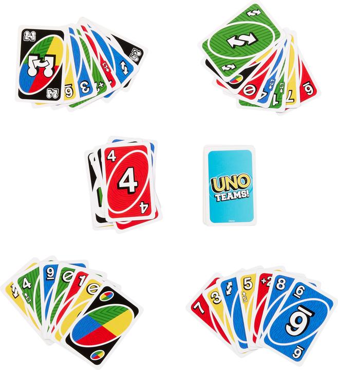 Productafbeelding Mattel Games Uno teams (Duits)