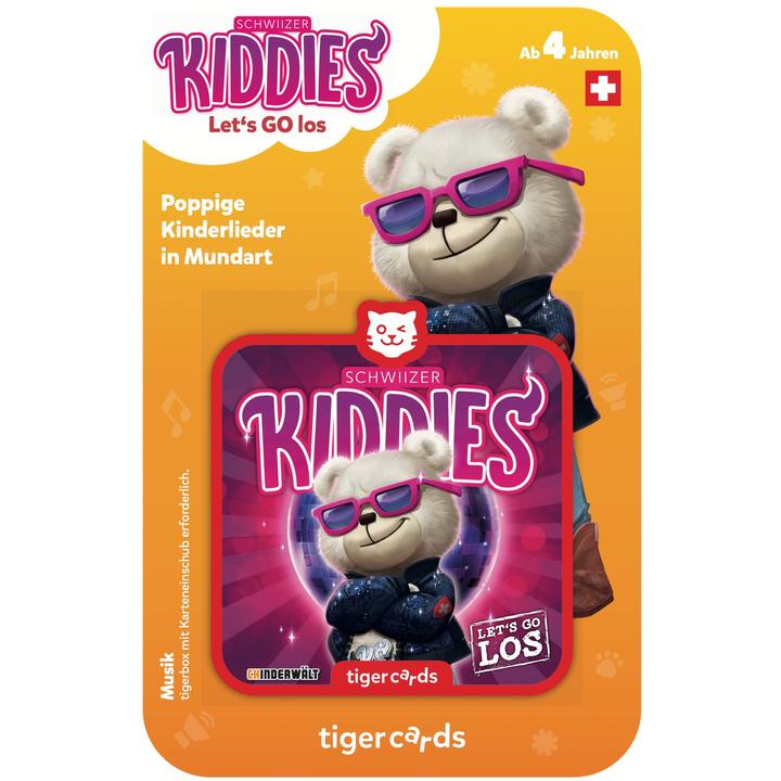 Produktbild Tigermedia tigercard - Schwiizer Kiddies - Let's GO los