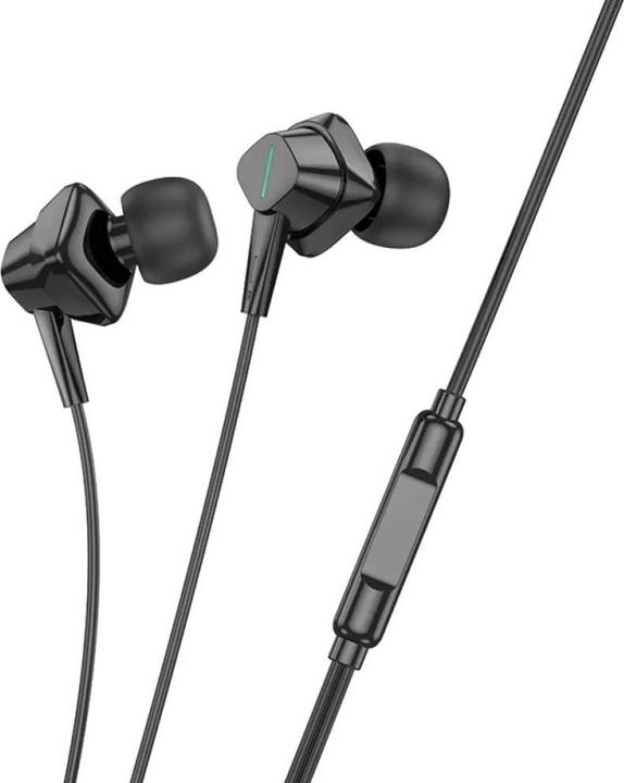 Immagine prodotto Hoco Wired headphones M113 Clear universal digital earphones with microphone iP (Cablato)