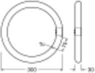 Produktbild Osram T9 LED (G10q, 20 W, 2200 lm, 1 x, E)