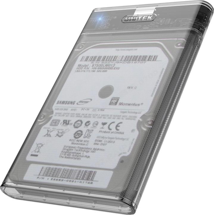 Produktbild Unitek HOUSING USB 3.1 Festplatte / SSD SATA 6G UASP S1103A (2.5")