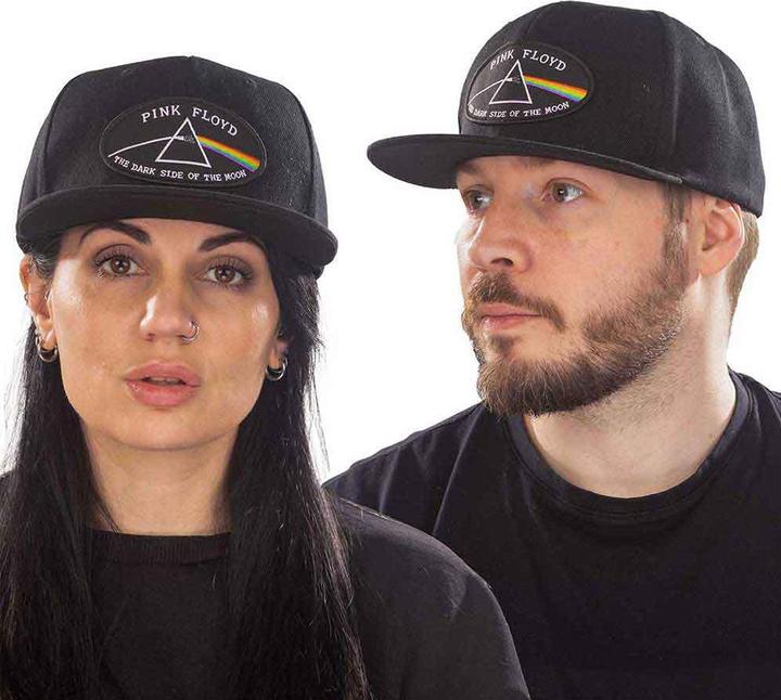 Actual product image Pink Floyd The Dark Side of the Moon Black Border Snapback Cap
