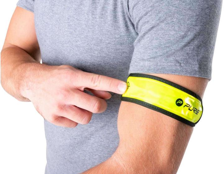 Actual product image Pure2improve Reflective LED Bracelet