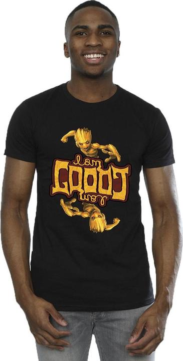 Immagine prodotto Guardians Of The Galaxy Groot Inverted Grain Maglietta Uomo (5XL)