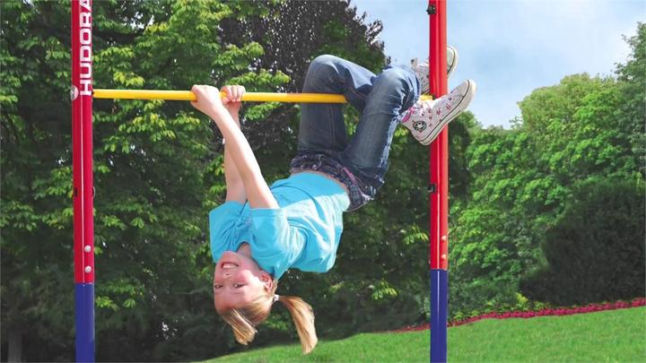 Actual product image Hudora Double Gymnastics Bar Fabian