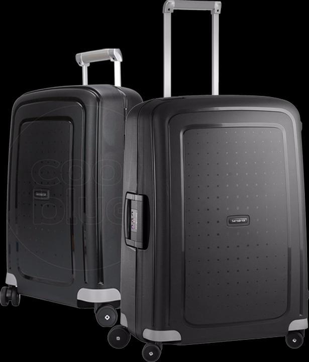 Actual product image Samsonite S'Cure Spinner 55+69cm Black (34 l)