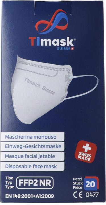 Actual product image Timask Violet blue (FFP2, 20 x)