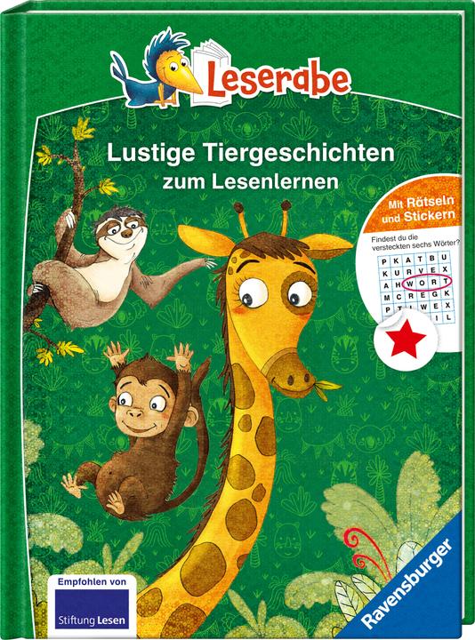 Produktbild Ravensburger Leserabe - Sonderausgaben: Lustige Tiergeschichten zum Lesenlernen (Deutsch, Manfred Mai, Frauke Nahrgang, Patrick Wirbeleit, Stefanie Reich, 2024)
