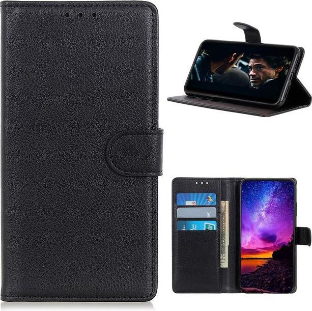 Produktbild MU Classic Litchi Leder Bookcover Series (Nokia 3.4)