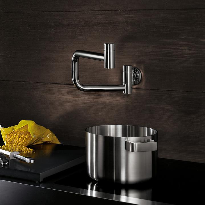 Produktbild Dornbracht Küche - Tara Ultra POT FILLER, Kaltwasserventil, schwenkbar, Ausladung 500 mm