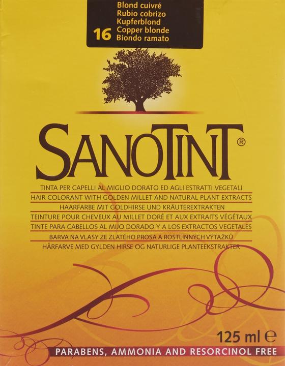 Actual product image Sanotint Hair colour 16 copper blonde (Copper blonde)
