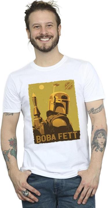 Immagine prodotto Star Wars The Book Of Boba Fett Planetary Stare Maglietta Uomo (M)
