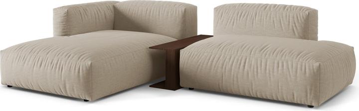 Actual product image Micadoni Modular Left Corner Sofa, "Martina", 2 Seats, 292x176x75 Made in Europe (Corner sofa, Modular sofa)