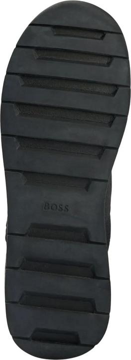 Actual product image BOSS Mens Titanium Suede Panel Running Trainers (48)
