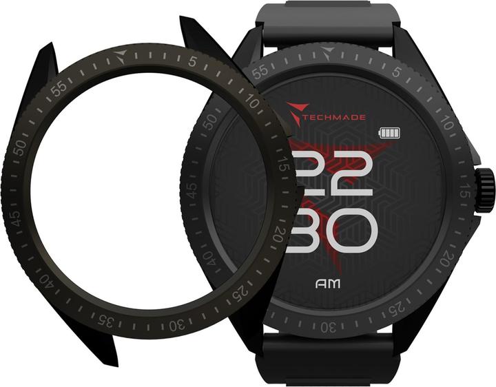 Image du produit Techmade SmartWatch ROCKS BLACK TM-ROCKS2-FBKG