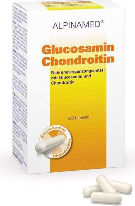 Actual product image Alpinamed Glucosamine Chondroitin (120 Piece, Capsules, 120 g)
