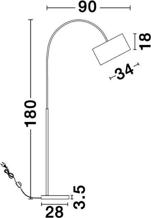 Actual product image Nova Luce Sama (E27)