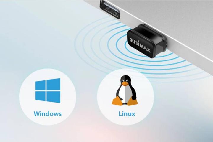 Produktbild edimax WL-USB EW-7811ULC Wi-Fi 5 Nano USB Adapter (USB)