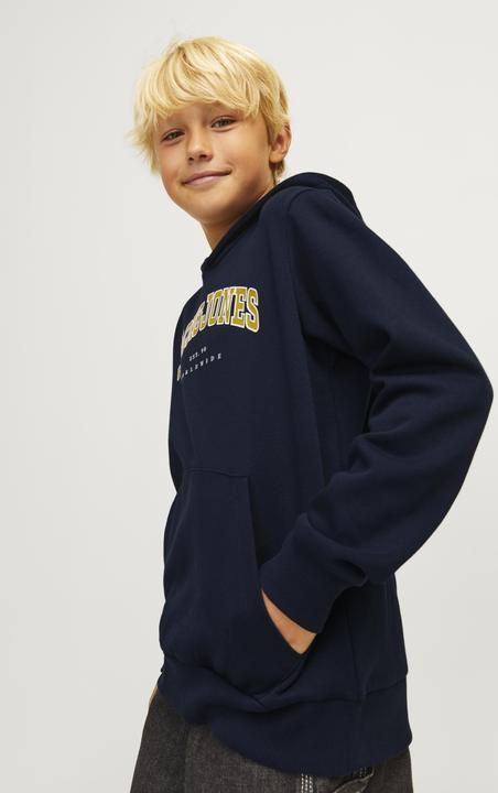 Actual product image Jack & Jones Jjecaleb Varsity Sweat Hood Noos Jnr (164)