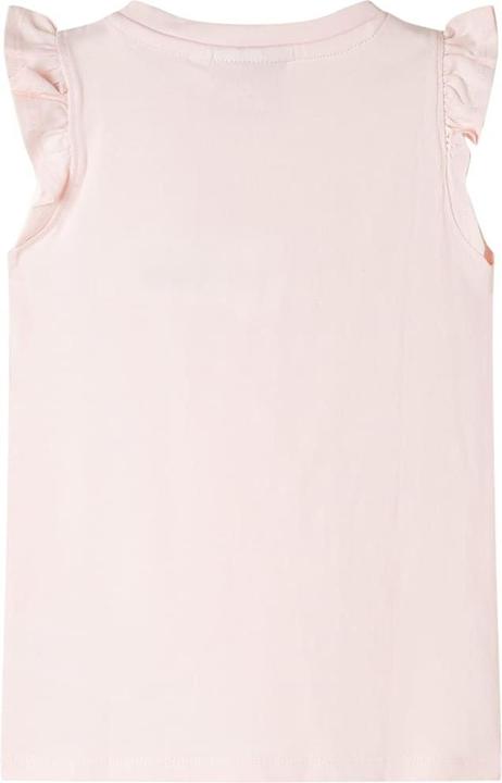 Immagine prodotto VidaXL Maglietta da bambino con maniche arricciate rosa pallido 104.Materiale (104)