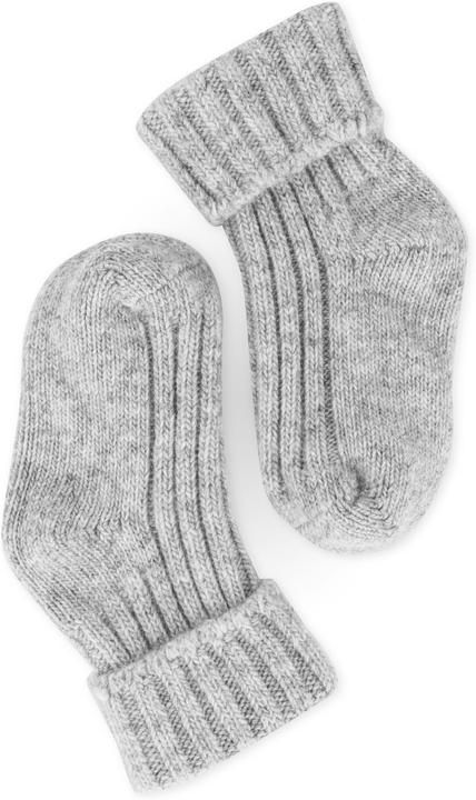 Produktbild Normani 2 Paar GOTS Babyschafwollsöckchen (2er Pack, 17 - 18)