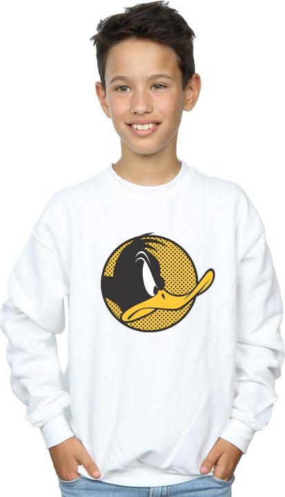 Immagine prodotto Looney Tunes Daffy Duck Dotted Profile Felpa Ragazzi (140, 146)