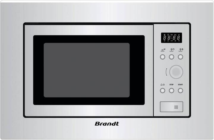 Produktbild Brandt Mikrowelle EURO-Norm BMS 6112 X Edelstahl (EU-Stecker, 17 l)
