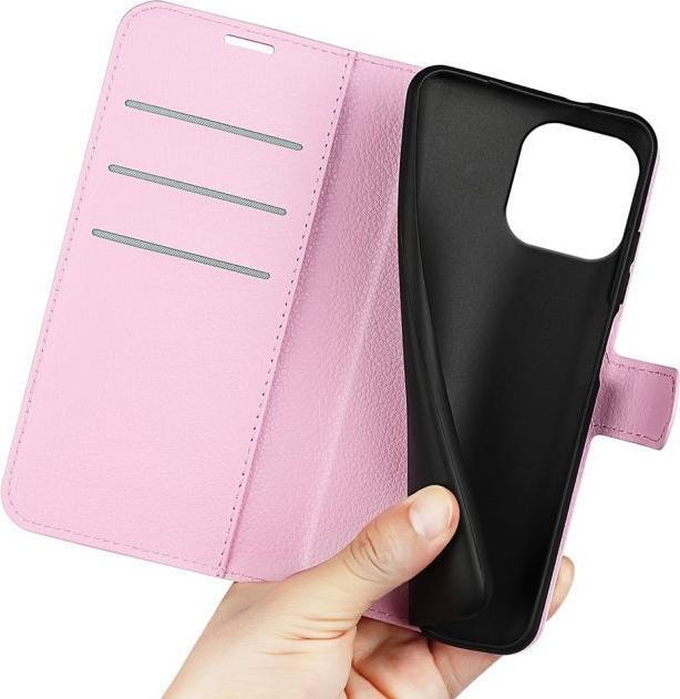 Actual product image MU Classic Litchi Leather Bookcover Series (Apple iPhone 15 Pro)